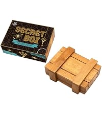 Amazon.com: BSIRI Magic Box Secret Brain Teaser Wooden Puzzle