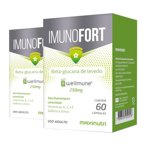 Kit 2 Imunofort Wellmune Maxinutri 60 Cápsulas