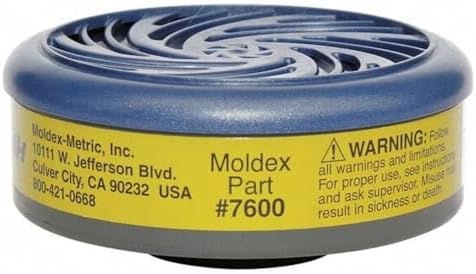 Moldex 7600 Multi-Gas/Vapor Smart Cartridges, NULL (Pack of 2)