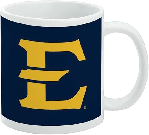 Vista 169 de Taza de cerámica con el logotipo principal de la Universidad de St. John, taza de regalo novedosa para café, té y bebidas calientes, 11oz, blanca