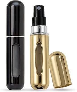 Mini Perfume Atomizer, Refillable Perfume Atomizer, Portable Perfume Atomizer for Travel and Trips, 5ml Portable Perfume Atomizer for Handbags and Suitcases (