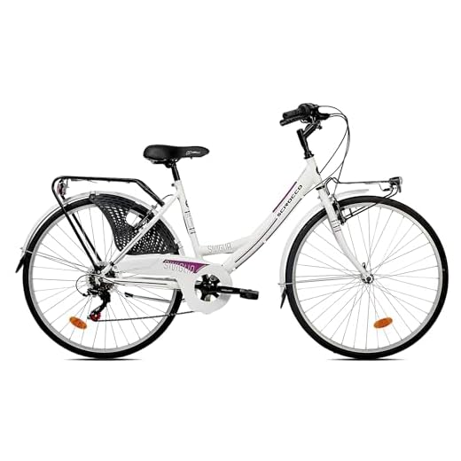 Scirocco SIVIGLIA, Olanda monotubo 26" Donna, Bianco/Viola, 46