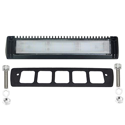 Raycharm 13 Inch 27W 2700 Lumens 6000K Flood Beam LED Light Fixture for RV & Utility Vehicles (1 Pack) - Thumbnail 6