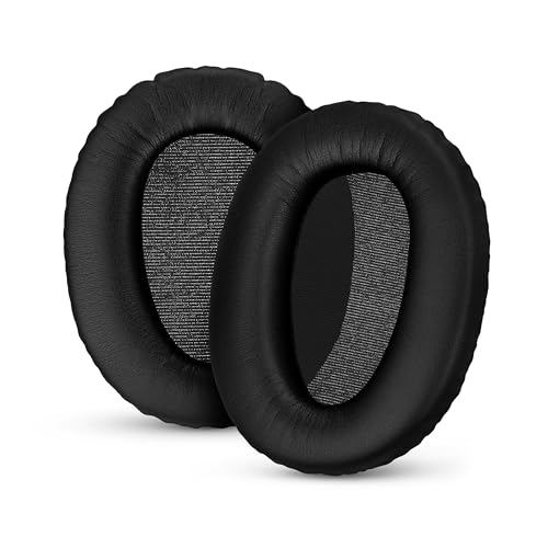 Repuestos de Almohadillas para Sony WH-CH700N, MDR-ZX770, MDR-ZX780 y MDR-10R, Cuero PU, Espuma de Memoria para Mayor Comodidad, Mejorado, Duradero y de Larga Duración por Brainwavz miniatura 1