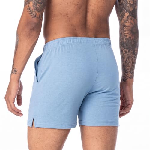 Image of AIMPACT Men's 4 inch Inseam Sleep & Lounge Pajama Shorts with Pockets