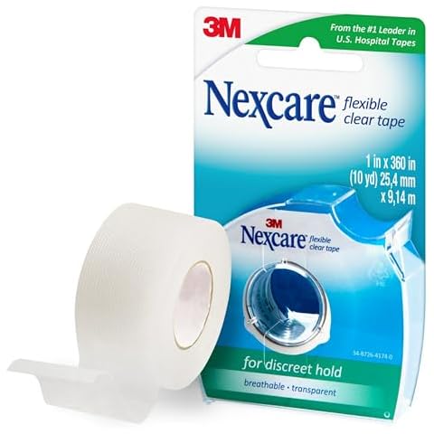 Nexcare Flexible Clear First Aid Tape Cover