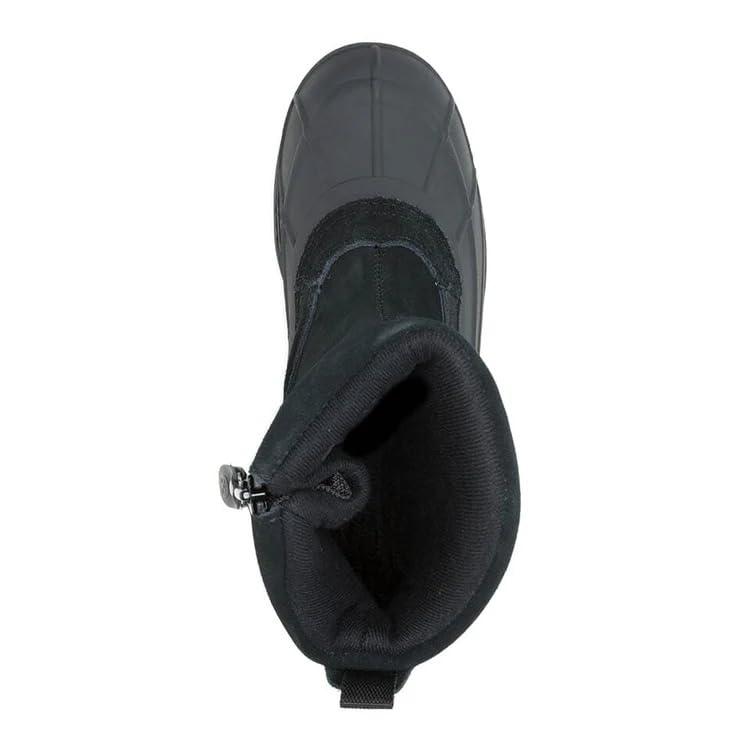 Image of Kamik Men's Champlain Wide Winter Boots Waterproof Suede with Side Zipper and Traction Outsole