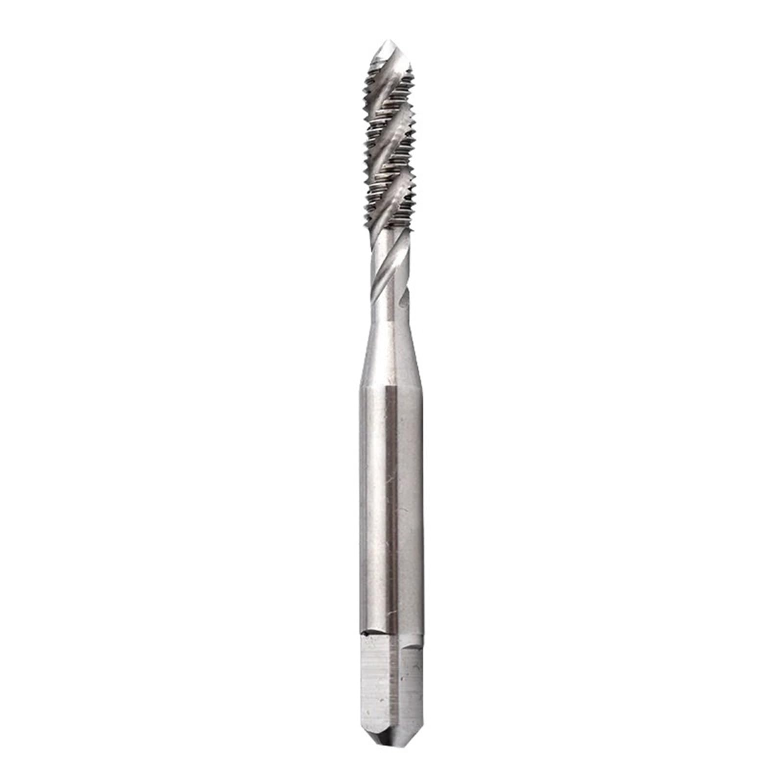 Grifo helicoidal para máquina de roscado UNF 3/8-24 en acero HSSE-M35 resistente al desgaste.