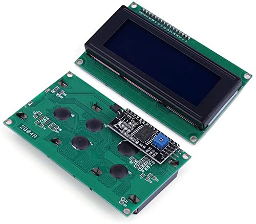 Electrobot 2004 20x4 LCD Display LCD Screen Serial with IIC I2C Adapter Blue White Color LCD