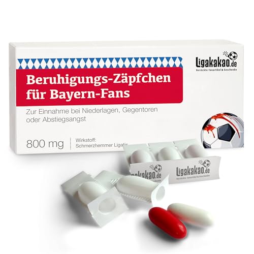 Ligakakao Geschenk männer ist jetzt BERUHIGUNGS-ZÄPFCHEN® für Bayern Fanartikel Fans by