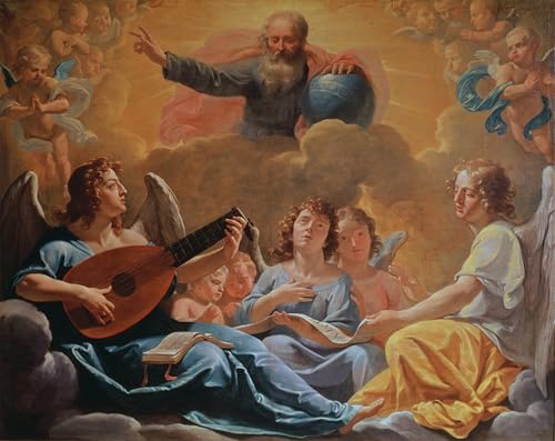 Poster Concert of Angels Philippe De Champaigne tableau 60x90