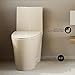 Swiss Madison Well Made Forever SM-1T254BQ, St. Tropez One Piece Elongated Toilet Dual Vortex Flush 1.1/1.6 gpf in Bisque