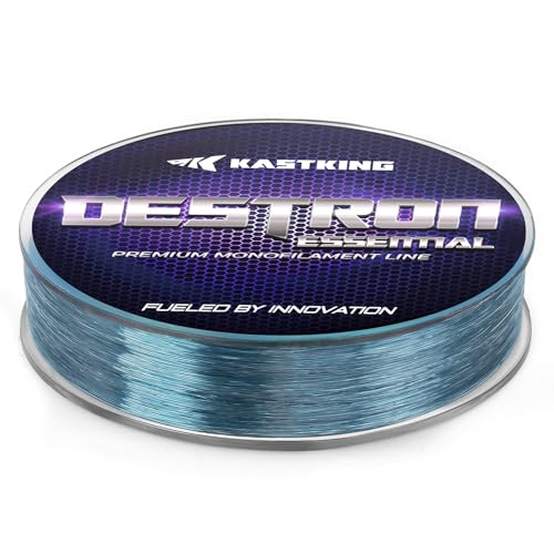 Image of KastKing Destron Essential Monofilament Fishing Line, Advanced Polymer Coating for High Abrasion Resistance, Super Smooth, High Strength, Low Memory Mono Line, Fresh and Saltwater Fishing