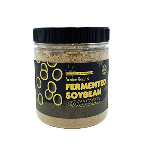 Farmer Queen Dried Fermented Soybean Powder 100% Natural Nattokinase Soybean Natto Powder Cheonggukjang Genistein Saponin Vitamin B Vegan No GMO or Gluten (Porduct of Korea) 6oz ??? ???? ?????