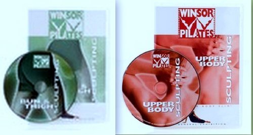 Winsor Pilates 2 DVD Set - Bun & Thigh Sculpting / Upper Body Sculpting
