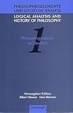 Philosophiegeschichte und logische Analyse; Logical Analysis and History of Philosophy, Bd.1, Philosophiegeschichte im Überblick (Logical Analysis and ... / Philosophiegeschichte und logische Analyse)