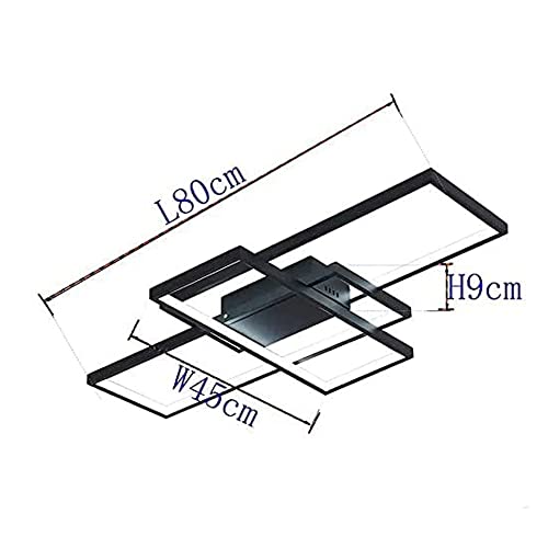 Plafonniers LED modernes variables avec télécommande cuisine - 6
