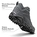 NORTIV 8 Men's Waterproof Hiking Boots, Lightweight Tactical Boots for Men, Mid Ankle Men's Hiking Boots for Trekking Trails, Outdoor Adventures Hiking,Size 11,Grey,JS19001M