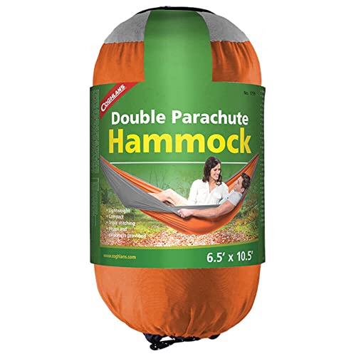 Coghlan's Double Parachute Hammock, Orange/Grey