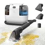 WOOX Limpiador Aspiradora de Tapicerias y Alfombras, con Vapor Caliente, 1700W,...