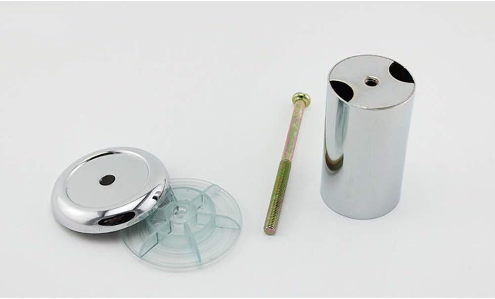 Metal Furniture Legs (Four Sets) Chrome-Plated Wrought Iron Cylindrical Sofa Support Legs, Cabinet Tea Table Legs, DIY Furniture Accessories 8/10/12cm