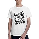 The American Bouncing Rock Souls Band T-Shirt Youth & Adult Men Teen Short-Sleeve T-Shirts,Crewneck Tops Stylish T-Shirt Sport Big-Tall Custom Tees Shirts X-Large White