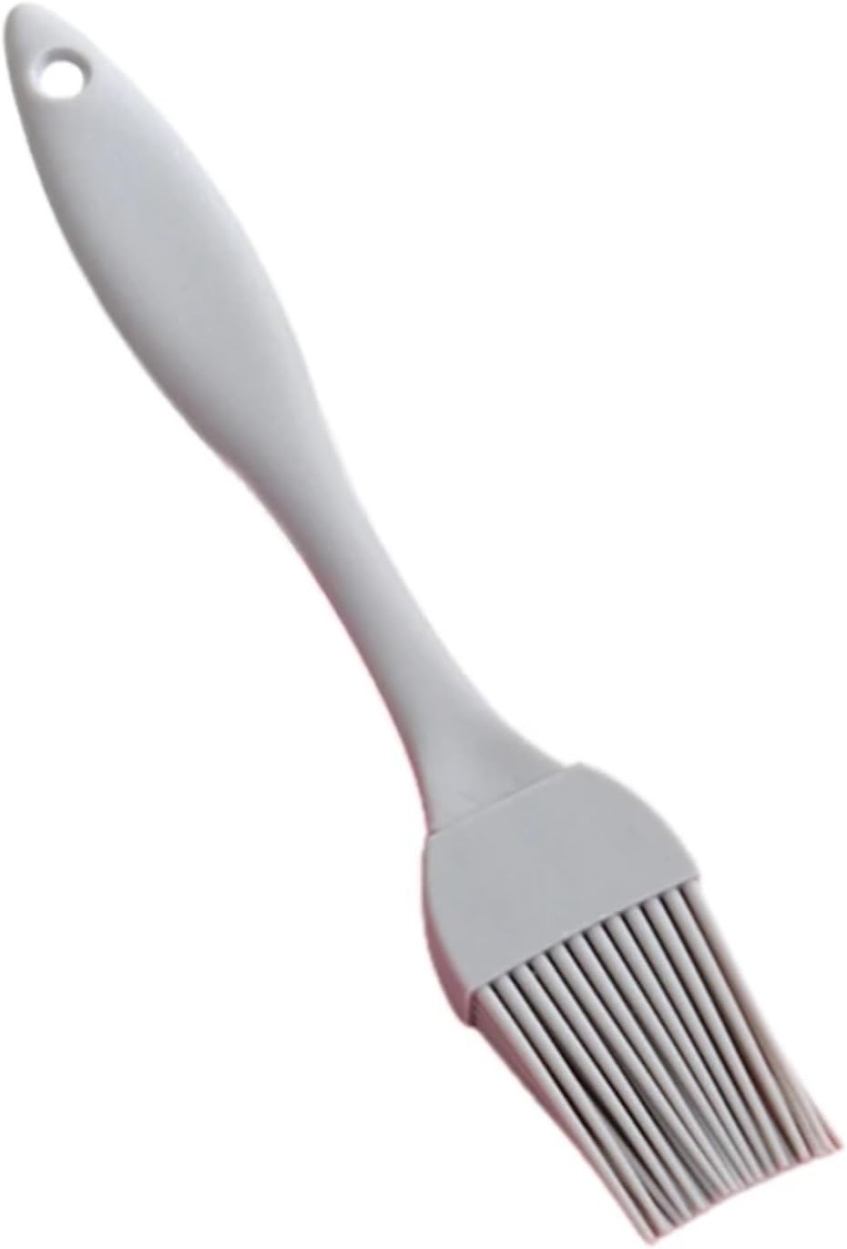 Silicone Material Cooking Brushes BBQ Basting Pastry Oil Brush Easy to Clean Heat Resistant Odorless 3 Colors to Choose(for Grey-1)