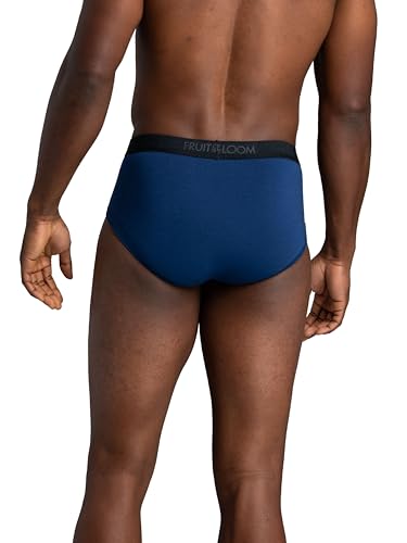 Image of Fruit of the Loom Men's Underwear Briefs, Tag Free & Moisture Wicking