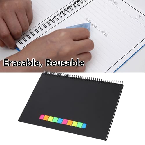 VBESTLIFE Cuaderno Inteligente Reutilizable, Borrable y Reescribible, Organización Digital APP, para Escuela, Trabajo y Proyectos Creativos, Tamaño Carta 7.1x10 - imagen 4