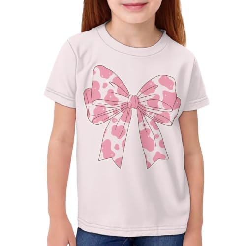 Image of Xhuibop Kids Tshirts Girls Boys 3-16 Years Summer Clothes for Teens Loose Fitting Tops