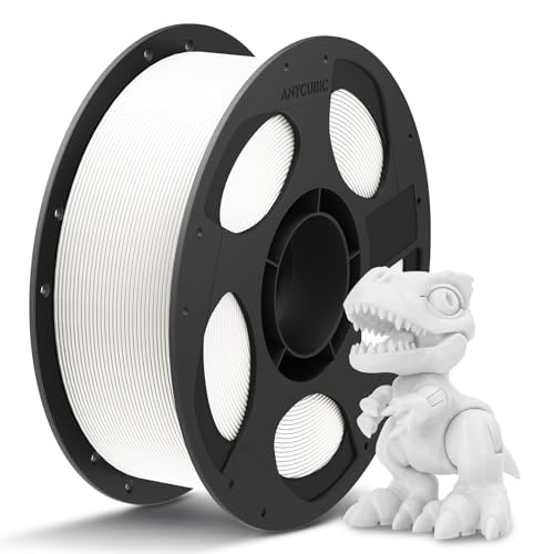 ANYCUBIC PLA+ 3D Printer Filament 1.75mm, 1KG White