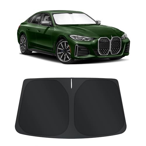 TINGLU Sun Shade for BMW i4 M50 2022-2024 2025 Accessories Windshield Sun Shade Window Shade UV Rays...