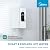 Midea 13KW Electric Tankless Water Heater, Touch Control, Wi-Fi Control, LED Display, Child Mode, 240 Volts with Automatic Power Modulation, On-demand Hot Water, White