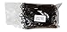 Black PVC Coated Aluminum Chain Link Fence Ties 100 Count Pack 6 1/2 Inch Long 9 Gauge Tie Wire