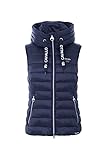 cavallo western bridge saddle pad  Cavallo Damen Leichtsteppweste DAMIRA Größe 36, Farbe darkblue