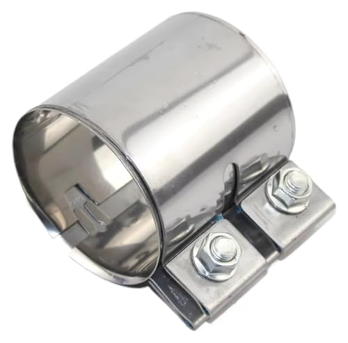 Silencieux 89mm 3 pouces manchon de raccord d'échappement en acier inox