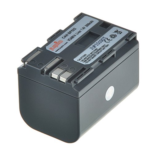 Jupio VCA0014 Batterie pour Caméscope Compatible Canon BP-522 Cover