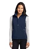 Port Authority Ladies Core Soft Shell Vest XL Dress Blue Navy