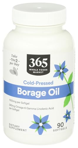 365 by Whole Foods Market, Borage Oil, 90 Count