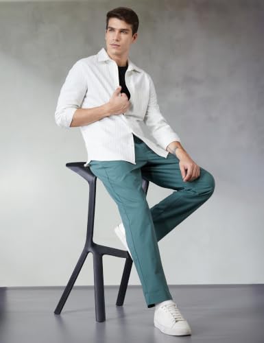 Image of XYXX Men Soft Stretch All Day Quick Dry Slim Fit Casual Pants