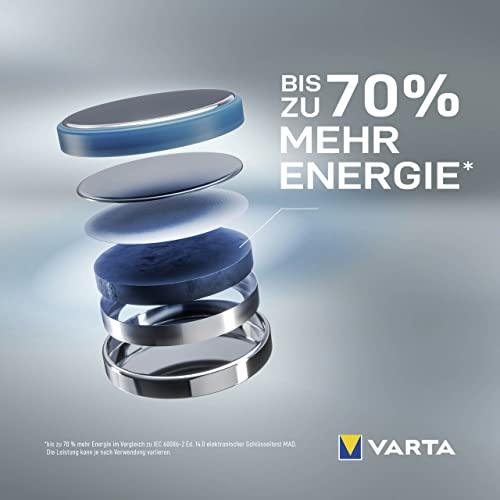 Varta CR2032 Knopfzellenbatterien 10 Stück, Lithium, 3V