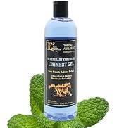 E3 Liniment Gel for Horses, 12oz - Fast Acting Pain Relief, Soothes Sore Muscles and Joints, Cool...