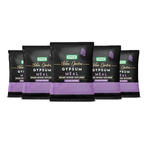 Image of IFFCO Urban Gardens - Gypsum Meal - 4.5Kg - Organic Calcium Sulphate Fertilizer & Soil Conditioner for Lawns, Plants and Home Garden - Plant Nutrient Supplement in Slow Release Powder