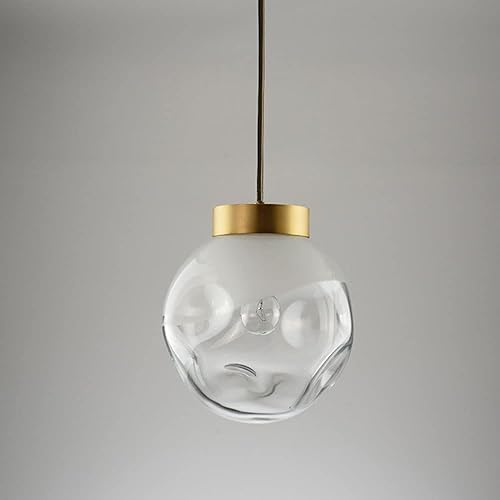 Miniatura 6 de Lámpara de araña LED moderna, iluminación colgante de mediados de siglo para cocina, isla de globo, barra de techo de cristal, lámpara moderna de