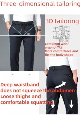 Blue Comfy Stretch Pants Men, stretchs Pantss for Men, Bluecomfy Easeflexor - Unisex Ultra Stretchs Quick Drying Pants3