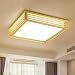Produktbild Casa perfetta Moderne Continental Kreativität einzigartiges Design Kronleuchter Wohnzimmer Hotel Büros Schlafzimmer Raster- Licht geführt Eisen Massivholz 35 * 11cm