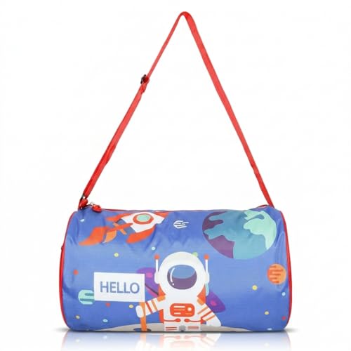 Image of Stylbase Kids Duffle Travel Bag | Durable Lightweight Polyester Sports & Gym Kids Luggage Carry Bag for Boys & Girls | Travelling Bag for Swimming, Dance, School & Weekend Trips