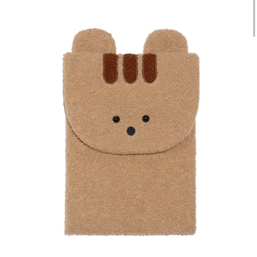 Funda Puffy Y2K Cutecore para Laptop 13-14 Inch Khaki miniatura 1
