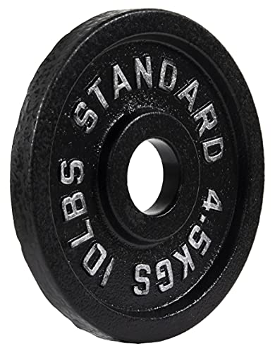 Balancefrom Cast Iron Plate Weight Plate For Strength Training And Weightlifting, Olympic Size, 2-Inch Center, 10Lb Set Of 4 #TOP1