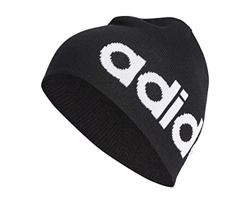 Adidas Daily Beanie, Berretto Unisex-Adulto, Nero Bianco, Taglia Unica